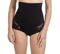 Braga Faja Fuerte reafirmante Invisible Reductora Que no Marca. Tejido Microfibra Que Reduce hasta una Talla. Modelo elástico, Super Suave y cómoda. Encaje (Negro, L)