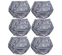 Braga Impermeable Adulto,Braga Pañal Adulto A Prueba De Fugas para Personas Mayores Y Discapacitadas,Paquete De Pantalones De Plástico para Incontinencia,Lavables Reutilizables J,XL(Waist 70cm)