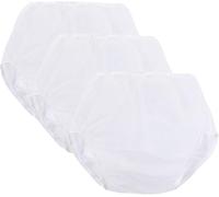 Braga Impermeable Adulto,Braga Pañal Adulto A Prueba De Fugas Para Personas Mayores Y Discapacitadas,Paquete De Pantalones De Plástico Para Incontinencia,Lavables Reutilizables C,S(Waist 55cm)