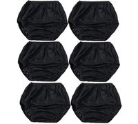 Braga Impermeable Adulto,Braga Pañal Adulto A Prueba De Fugas Para Personas Mayores Y Discapacitadas,Paquete De Pantalones De Plástico Para Incontinencia,Lavables Reutilizables I,XL(Waist 70cm)