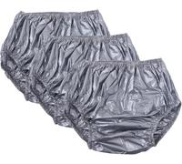 Braga Impermeable Adulto,Braga Pañal Adulto A Prueba De Fugas Para Personas Mayores Y Discapacitadas,Paquete De Pantalones De Plástico Para Incontinencia,Lavables Reutilizables E,M(Waist 60cm)