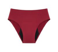 Braga Menstrual Basic - Bañador Menstrual para Mujer Adolescente Bragas Menstruales de Flujo Abundante de Talle Alto de Piscina Slip Bajo de Traje de Baño Mujer para Regle Adolescente Bragas y Slips