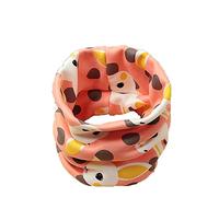 Braga Para El Cuello De Algodón Térmica Infantil Para Niños Y Niñas Doble Capa Con Dibujo Unisex Con Borreguito Forrado Por Dentro Para Invierno Cálido (Conejo Rosa, Mayor de 2 Años)