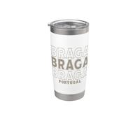 Braga Vintage Portugal Vaso térmico de acero inoxidable de doble pared