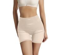 Bragas 100 De Pantalones Antirozaduras Mujer Faja Colombiana Mujer Bragas Fajas Gluteos Pantalones Moldeadores De Cintura Alta para Interior Vestido Tirantes Faja Adelgazante Beige S