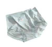 Bragas Algodon Seda de Hielo para Mujer, Bragas sin Costuras, ultrafinas, Transpirables, con de Cintura Media Braguitas Mujer Sexy Bragas Culotte Mujer Sexy (Light Blue, M)