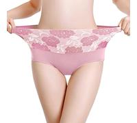 Bragas Altas Mujer Algodon, Calzoncillos De Algodón para Mujer Braguita De Talle Alto Algodón Culotte Bragas De Cintura Alta Cómodo Bragas Invisibles Mujer Underwear Women