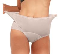 Bragas de compresión del vientre, contenitivo del vientre | Shaper para el cuerpo de la ropa interior menstrual transpirable | Bragas invisibles de alta elasticidad Forro hermético para el, Rosa, 6XL