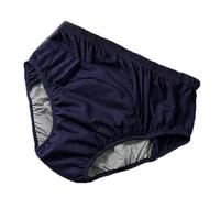 Bragas De Incontinencia Lavables De Algodón For Hombres Mayores Mujeres Adultos Ropa Interior For Personas Con Discapacidad Calzoncillos De Control Período A Prueba De Fugas (Color : Blue, Size : L/