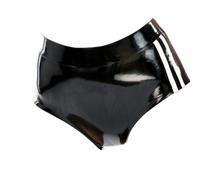 Bragas de látex para mujer, medias de goma fetiche, pantalones cortos, Underwera,personalizar,S