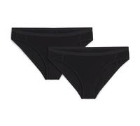 Bragas de mujer Icebreaker Women Merino 150 Siren Bikini 2 Pack Talla: M / Color: negro