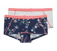 Bragas de mujer Kari Traa Tina Hipster 2Pk Talla: M / Color: azul/blanco