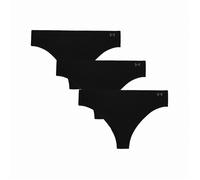 Bragas de mujer Under Armour Pure Stretch No Show Thong - Solid 3Pk Talla: XS / Color: negro