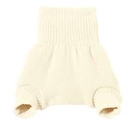Bragas de protección Natural de Lana Merino 6-12 Meses - DISANA, Blanco, 74-80