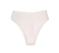 Bragas de Talla Grande de algodón para Mujer, Media Cadera, Cintura Alta, Color sólido, Abierto, Sexy, triángulo para Mujer Faja Reductora Mujer Adelgazante Piernas Bolsos (Beige, XL)