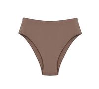 Bragas de Talla Grande de algodón para Mujer, Media Cadera, Cintura Alta, Color sólido, Abierto, Sexy, triángulo para Mujer Faja Reductora Mujer Adelgazante Piernas Bolsos (Khaki, XL)