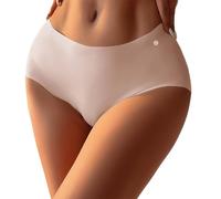 Bragas Femeninas de Tiro Bajo con Diseño Moderno y Elegantes Multicolor para Mujer (Beige, S) #1891