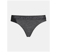 Bragas funcionales para mujer Ortovox 150 Essential Thong W Talla: S / Color: gris/negro