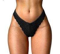 Bragas Malla Encaje Floral Sexy para Mujer Ropa Interior Talla Grande Transparente ahuecada Tiro bajo Interior Cesto Ropa