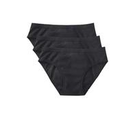 Bragas menstruales de 4 capas for mujer, ropa interior fisiológica for el período, con flujo abundante, absorbentes, a prueba de fugas y for la incontinencia, talla UE, 3 unidades(L)