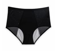 Bragas menstruales for mujer, 5 unidades, cintura alta, antifugas, tallas grandes, tallas L-8XL(Black-5pcs,4XL)