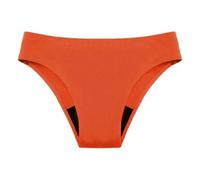 Bragas Menstruales para Mujer Ropa Interior deportiva Protectora Bragas para Flujo Abundante Bragas Menstruales Bragas Posparto Tallas Grandes Transpirables Sin Costuras Color Naranja M