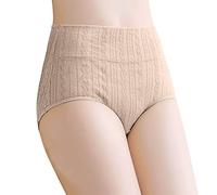 Bragas Mujer Algodon Avet, Bragas De Mujer En AlgodóN TriáNgulo Sin con Cintura Alta Y DiseñO Levantacolas para El Abdomen