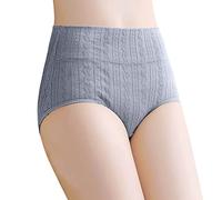 Bragas Mujer Algodon Avet, Bragas De Mujer En AlgodóN TriáNgulo Sin con Cintura Alta Y DiseñO Levantacolas para El Abdomen