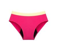 Bragas Mujer Algodón Impreso para Reglas Antifugas, Slip Mujer Menstrual Cómodo, Bragas De Protección Periódica, Reglas Coloridas, rojo, S
