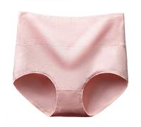 Bragas Niña Fajas de Cintura Alta para Mujer Braguitas de Levantamiento de glúteos para Adelgazar el Vientre Braga Mujer lgodon Leggins Ciclista Mujer (C, M)