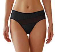 Bragas para mujer de algodón para reglas transpirables de cintura media alta, bragas de protección periódica de gran tamaño, higiene, Le Noir, S