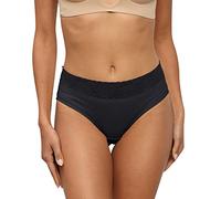 Bragas para mujer Extensibles Confort Color Puro Underwear Casual Elasticidad Anti-Humedad Shorty Shorty Baja Barato Ligero Ropa Interior Suave para Mujer Talla Grande Transpirable, Negro , XL