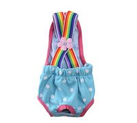 Bragas sanitarias para perras, pantalones cortos de pañales, tirantes para | Pantalones fisiológicos para perras, monos de período, pantalones cortos lavables, calzoncillos de período para perros
