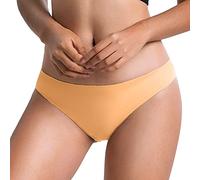 bragas sin costuras mujer invisible Bragas de Algodon Cintura Alta Vientre Plano Calzones sin Costuras Braga Menstrual Compresión Seamless Underwear Women's Clothing calzones calzoncillos Amarillo