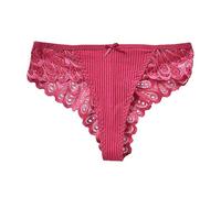 Bragas Sin Costuras Mujer Invisible Bragas de Mujer con Estilo Transpirable Encaje sin Encaje Tallas Grandes Tanga Bragas Mujer Algodon Braguitas De Mujer (Red, XXXXL)