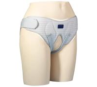 Braguero Hernia Inguinal Hombre, Cinturon de Hernia Inguinal para Hombres y Mujeres con 2 Pares de Almohadillas de Compresión Extraíbles y Correa de Cintura Ajustable(Medium)