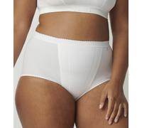 Braguita maxi efecto vientre plano Control Mujer Talla 54. Color Blanco