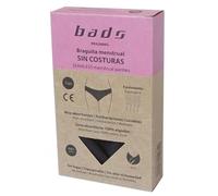 BRAGUITA MENSTRUAL negra sin costura talla L.