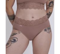 Braguita midi Romance Mujer Talla 40. Color Marron
