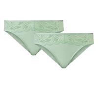 Braguitas con encaje para mujer pack 2 - Menta#L (46/48). Talla