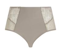 Braguitas de cintura alta Intriga Mujer Talla 48. Color Gris