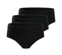 Braguitas Menstruales a Prueba de Fugas para Mujer Ropa Interior Posparto Bragas absorbentes para El Período para adolescentes Y Niñas Color Negro 4Xl