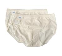 Braguitas midi para mujer SLOGGI, paquete de 2, de algodón elástico visible, pre