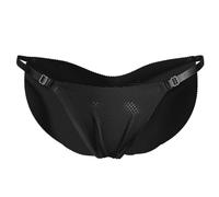 Braguitas Moldeadoras para Mujer - Bragas De Mujer con Relleno De Esponja Y Realce De Trasero Falso, Ropa Interior con Tiras Ajustadas, Tanga Sin Costuras, Bikini, Negro, M