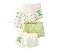 Braguitas Niña 10 Años - Ropa Interior para Niños Pequeños Y Bebés Calzoncillos con Estampado De Dibujos Animados Pantalones Cortos Ropa Interior De Algodón Bañadores 4 Uds (Light Green 5-6 Years)