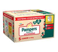 Braguitas Pampers Baby Dry Pull-Up Mega Junior Talla 5 Paquete Grande de 91 Unidades