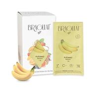 BRAGULAT/Saborizantes de agua Sin Azucar, con fruta deshidratada, Vitamina C y B12, colorantes y sabores naturales (15 Sobres Plátano)