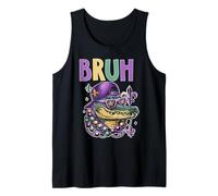 BRAH Mardi Gras Cocodrilo Camiseta sin Mangas