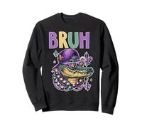 BRAH Mardi Gras Cocodrilo Sudadera