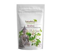 Brahmi en polvo ecológico SaludViva 100 g | Bacopa monnieri superhierba ayurvédica | Vegana, sin gluten, alto contenido en fibra | Para infusiones, batidos y recetas saludables